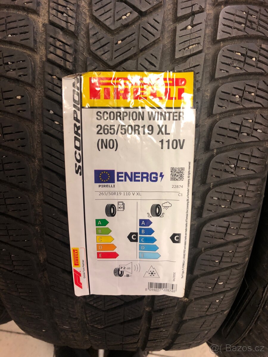 Zimní pneu 265/50 R19