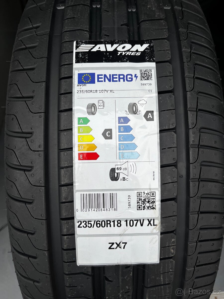 235/60 R18 107V XL AVON ZX7 2024 letné