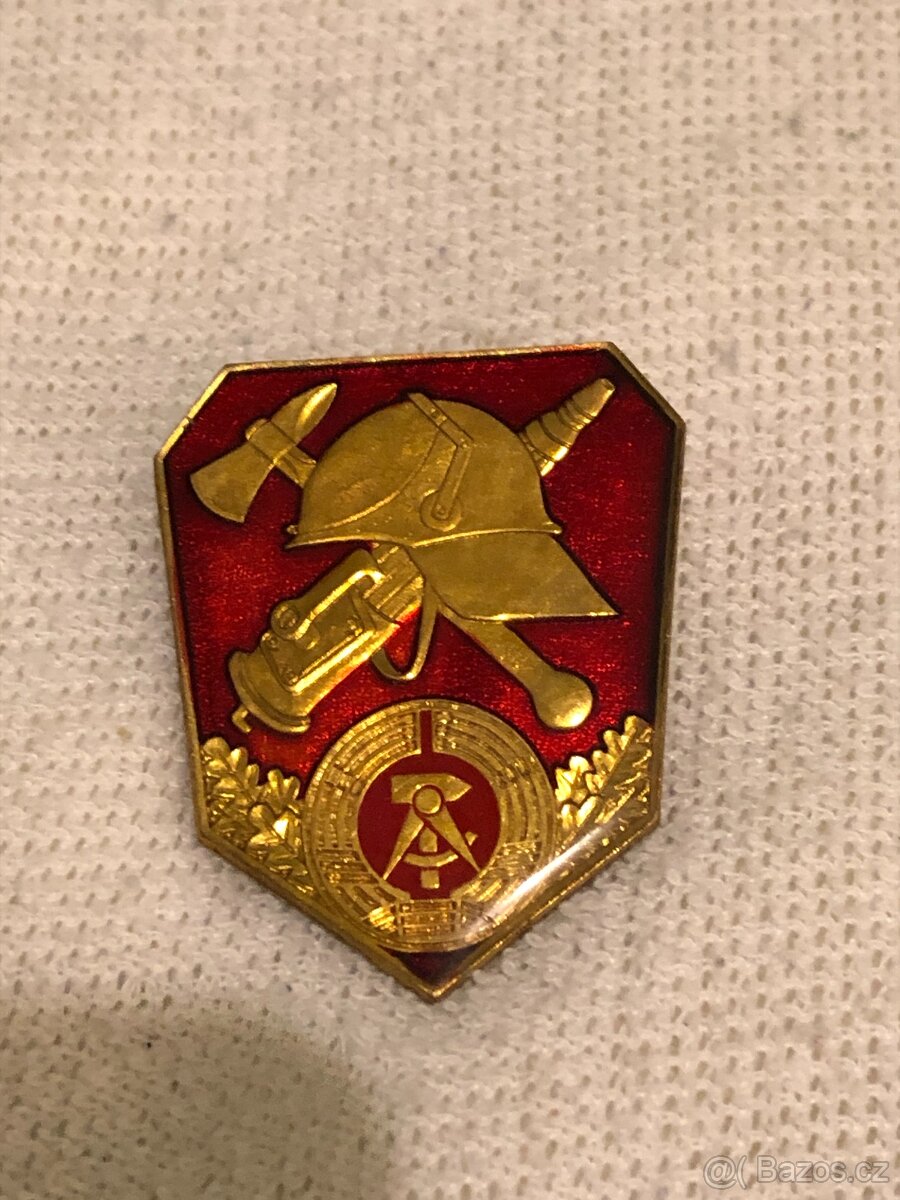 Hasičský členský odznak DDR