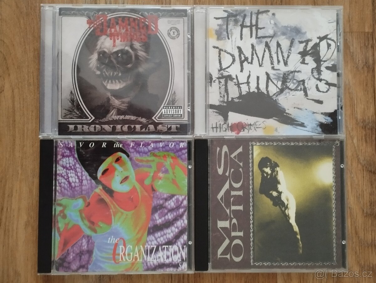 CD Damned Things, The Organization, Mas Optica