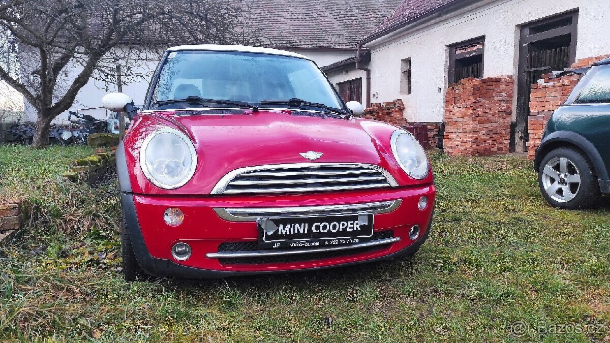 Veškeré náhradní díly Mini Cooper R50 7/2005 chili red