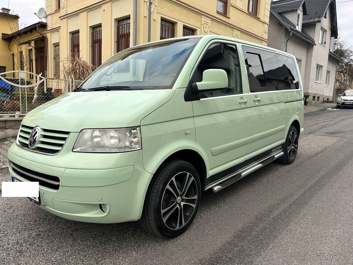 Volkswagen Multivan 2.5 Tdi 96kW, automat, servisní kniha