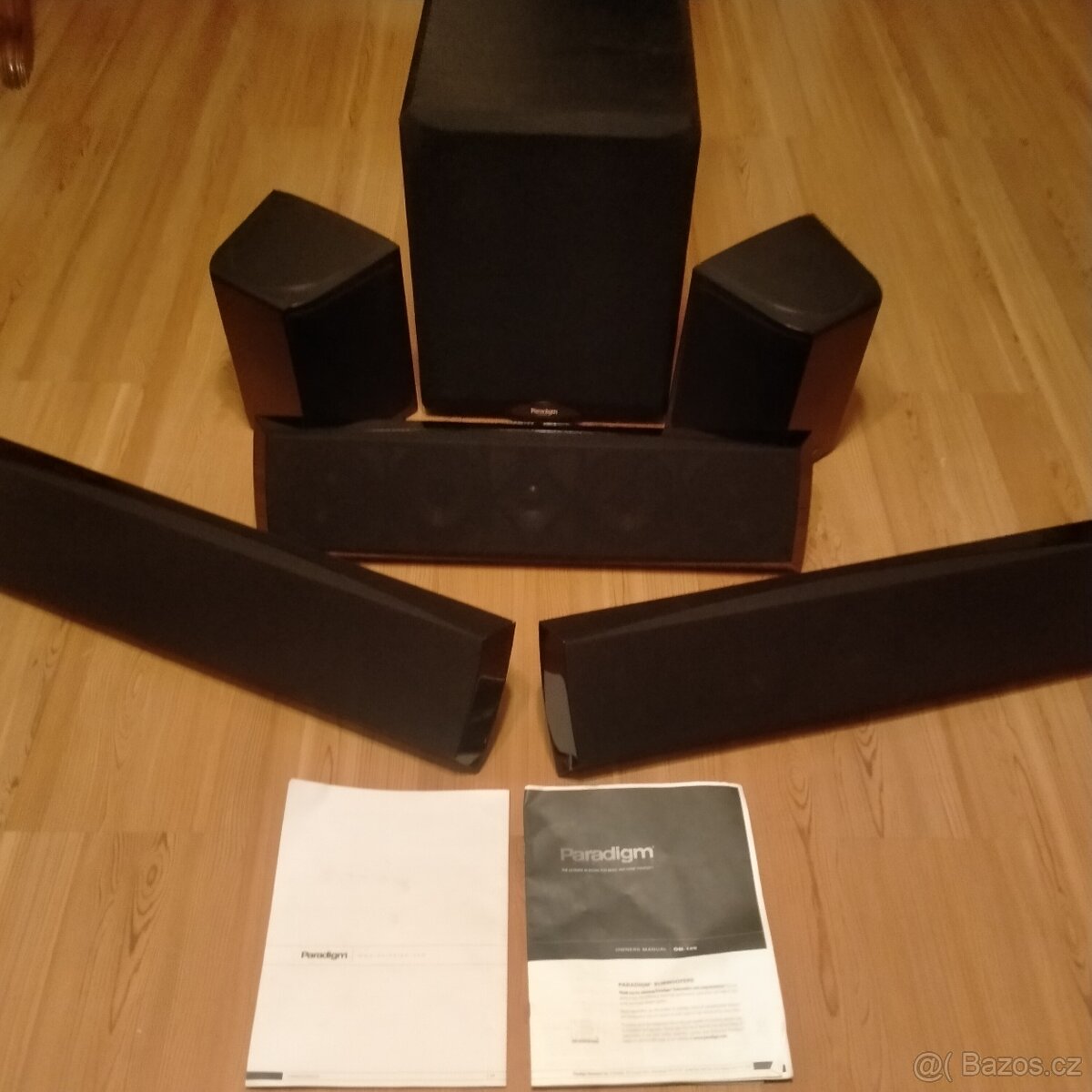 Paradigm V series hudba domaci kino audio video cinema top A