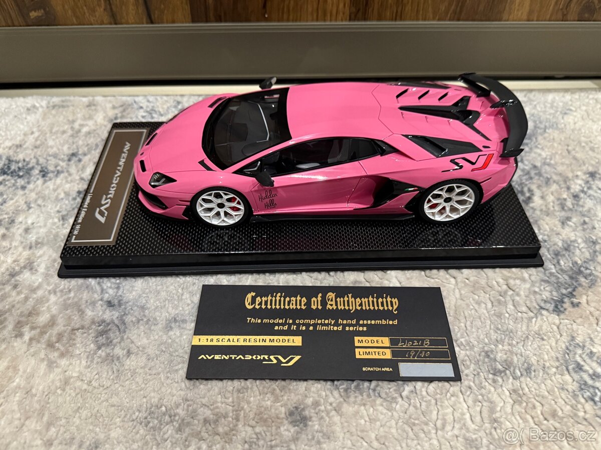 Dino Model - Lamborghini Aventador SVJ, 1:18, 30ks