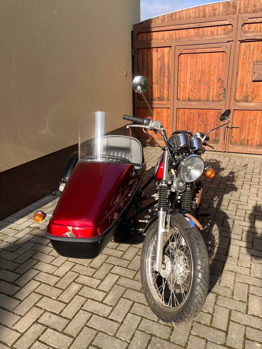 Jawa 350 ohc +side velorex 562