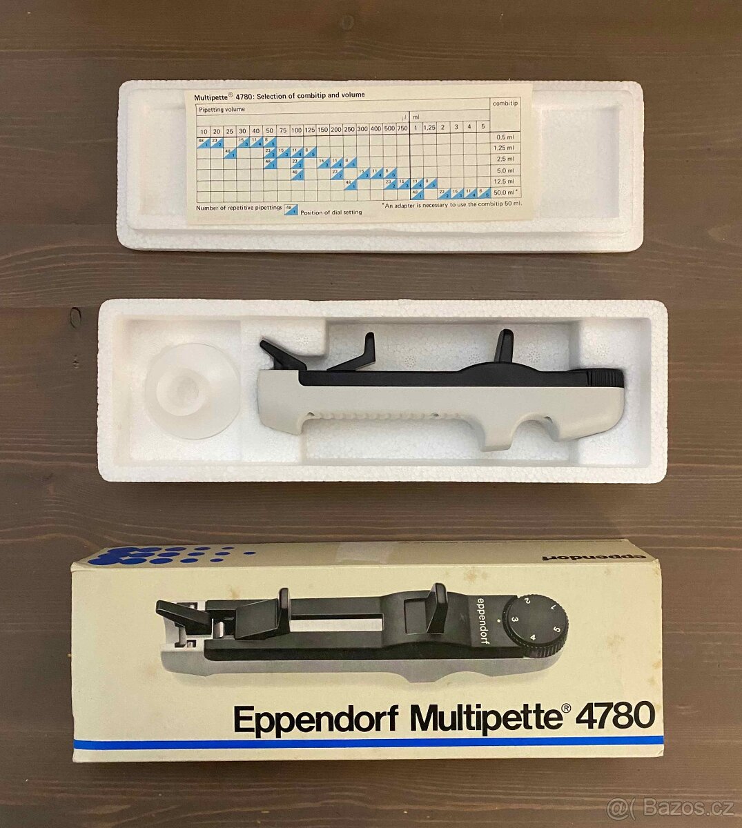 Ruční dávkovač Eppendorf Multipette 4780