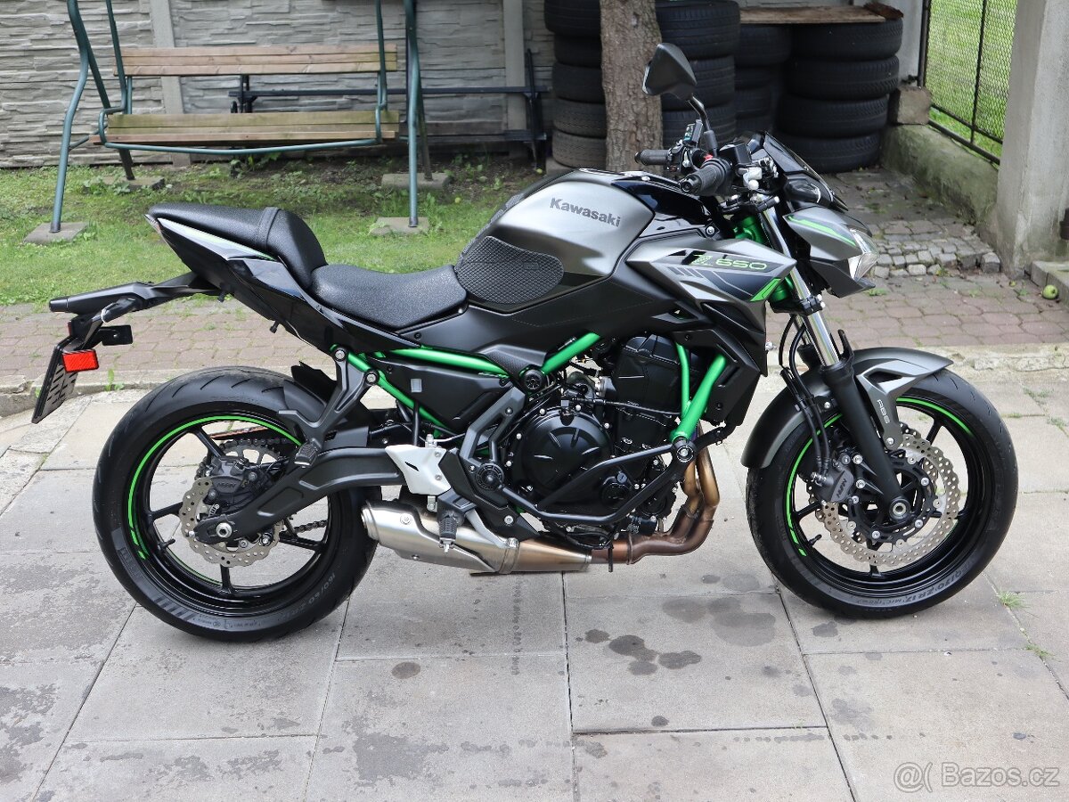 Kawasaki Z650, rv.2023, 1.Majitel, Původ ČR, tovární záruka