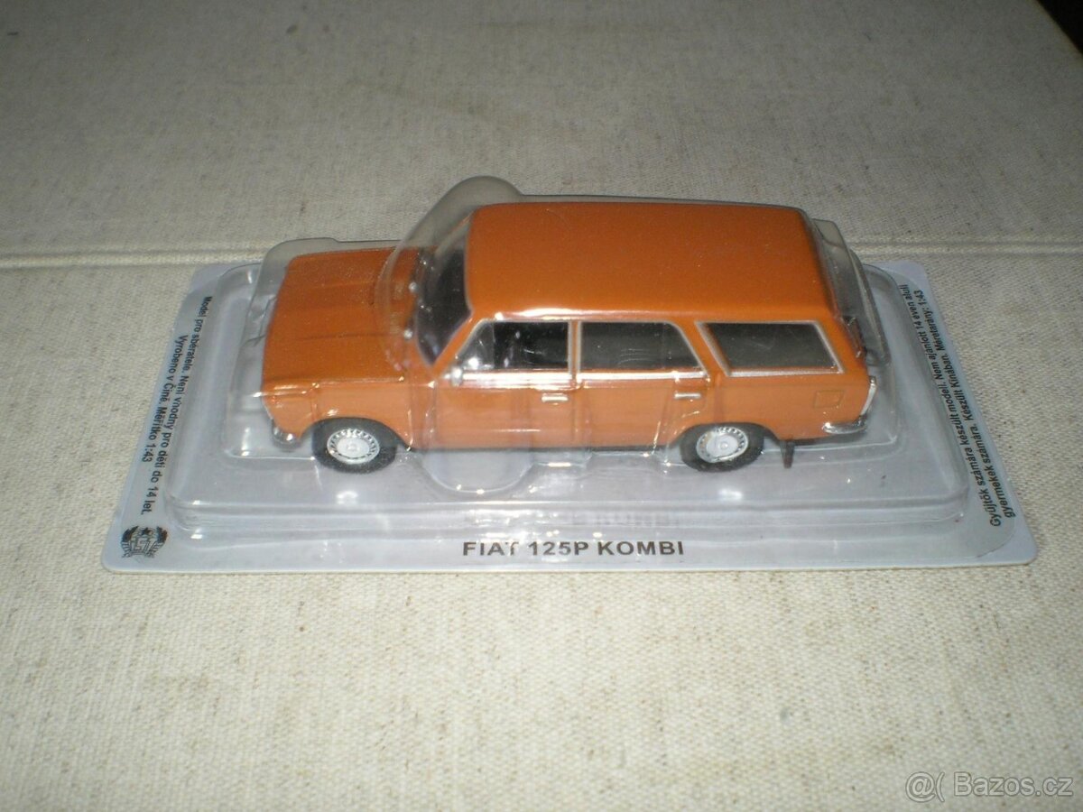 Model Fiat 125P Combi De Agostini