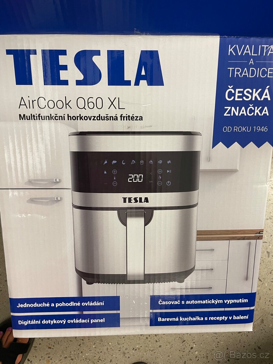 TESLA AirCook Q60 XL multifunkční digitální horkovzdušná fri