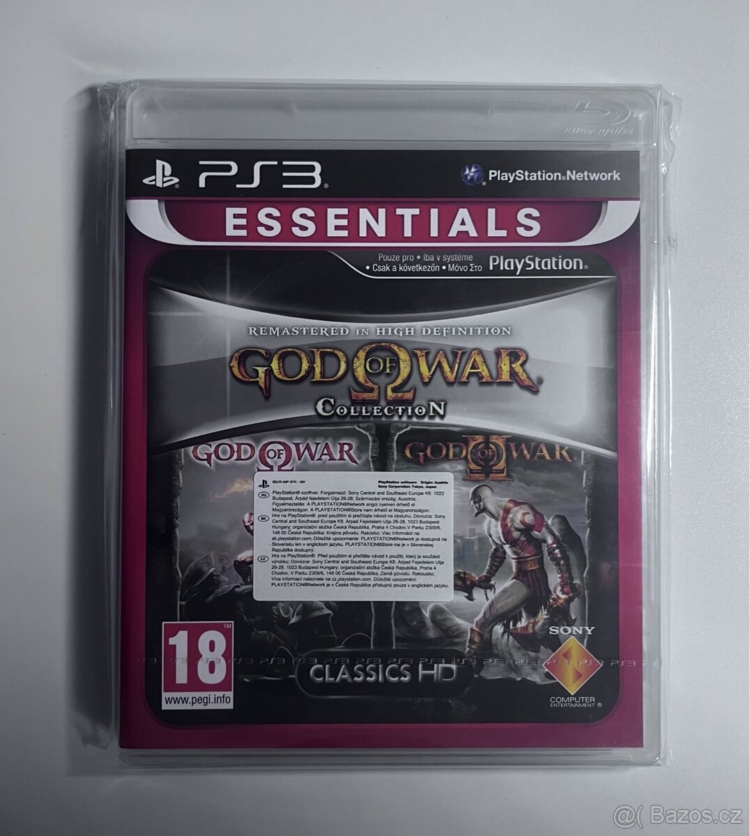 God of War Collection PS3 CZ distribuce (nová)