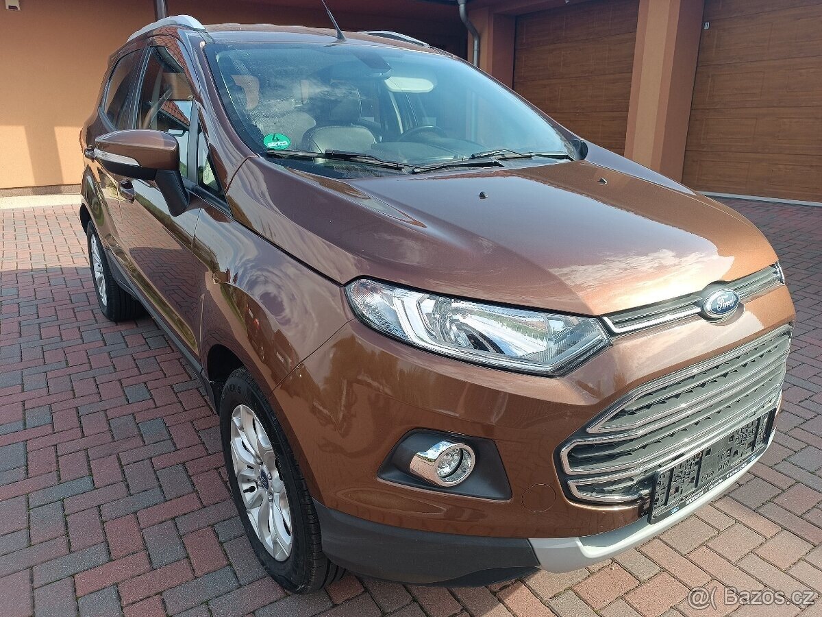 Ford Ecosport, NAJETO 83 TKM, benzin 1.5i - 82kW