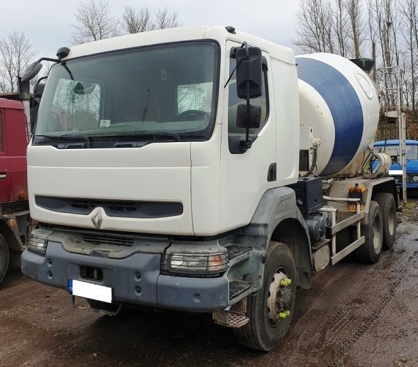 6x6 mix 8m3 Stetter Renault