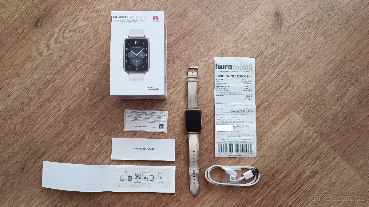 Huawei Watch Fit 2 Classic Moon White, záruka