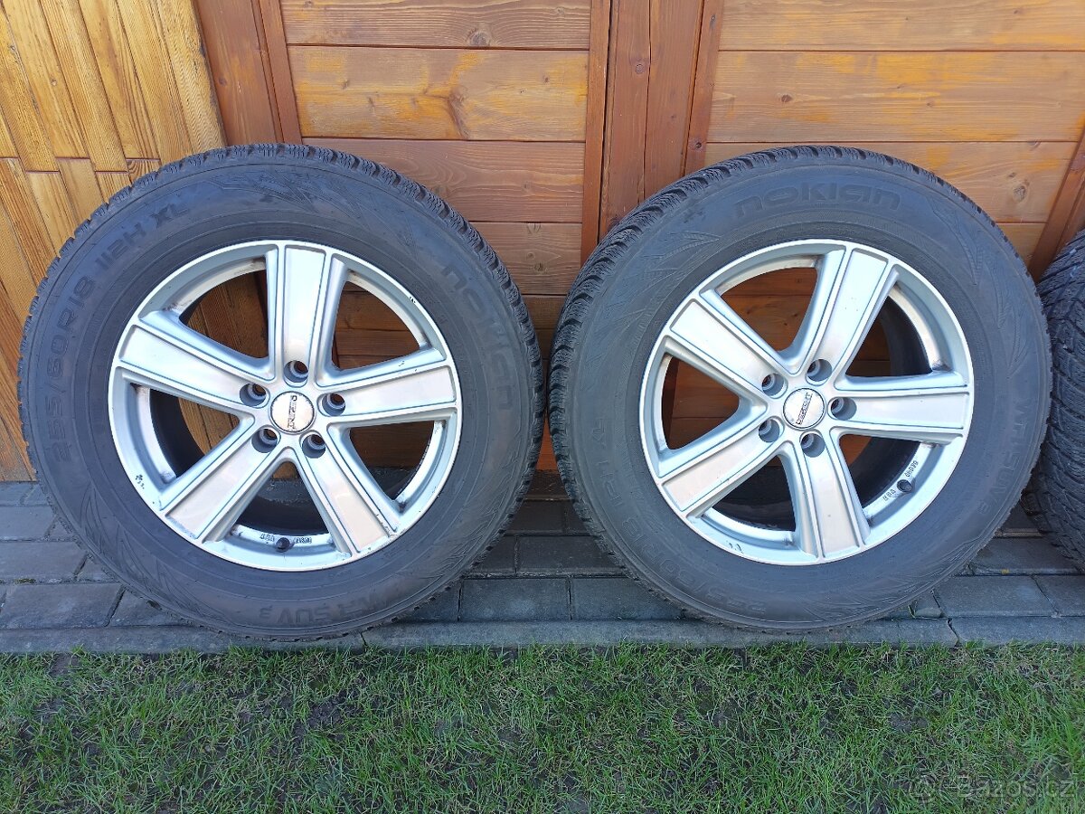 ALU KOLA DEZENT 255/60 r18 Zimní