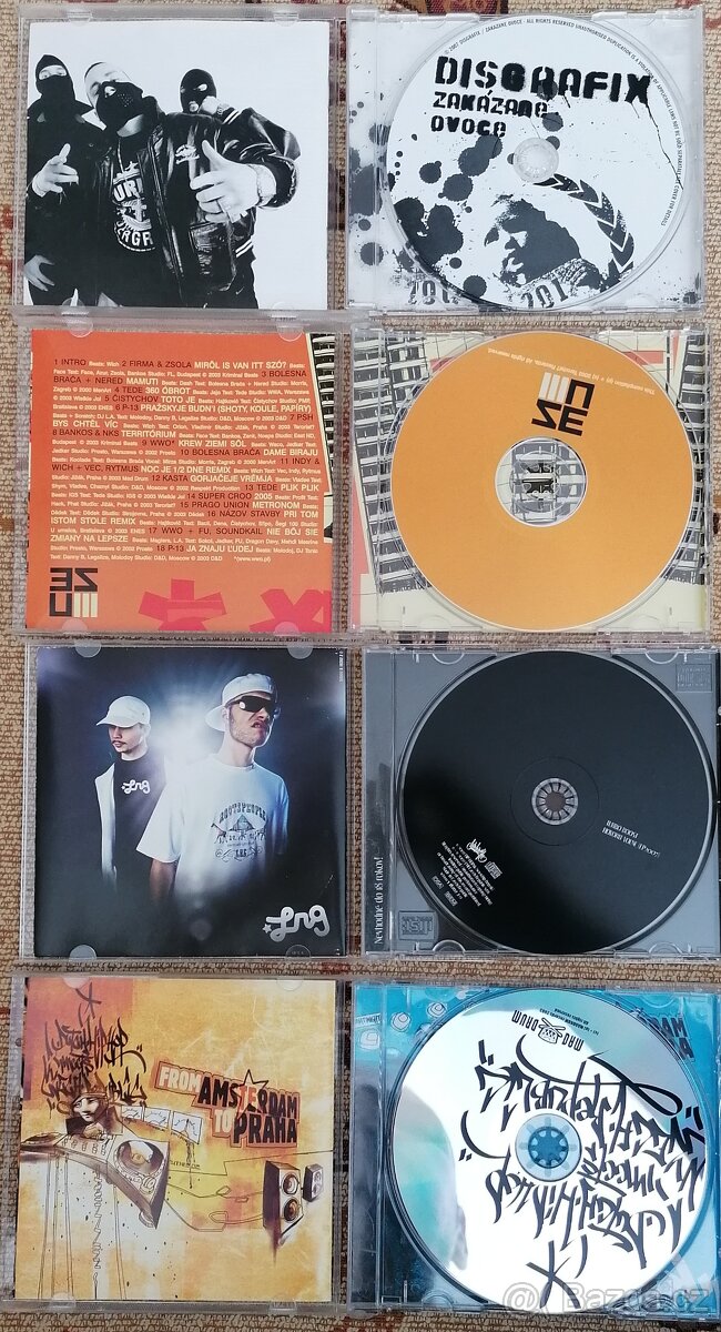 CZ/SVK hip hop CD predaj