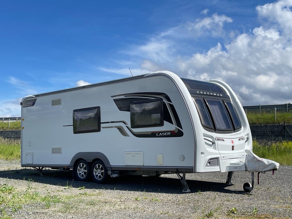 Obytný přívěs Coachman Laser 620/4 - TOP