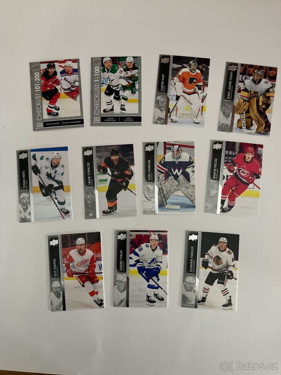 NHL kartičky UPPER DECK