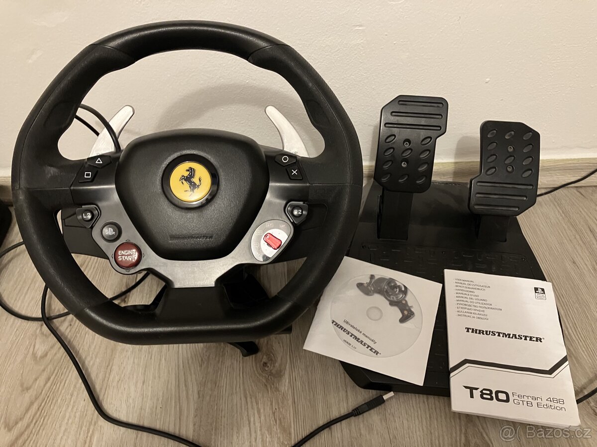 Thrustmaster T80 + hry na PS4