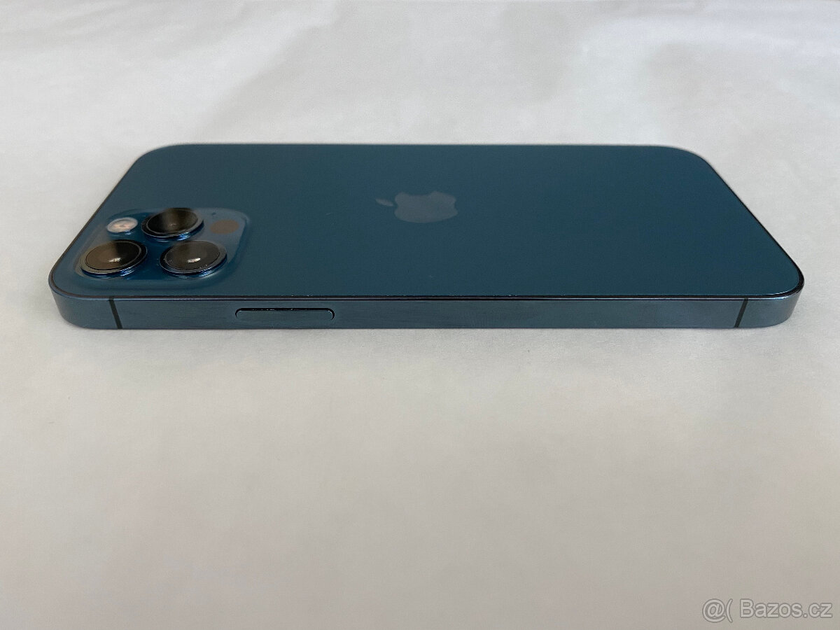 APPLE IPHONE 12 PRO 128 GB MODRÝ,12 MĚS.ZÁRUKA,JAKO NOVÝ