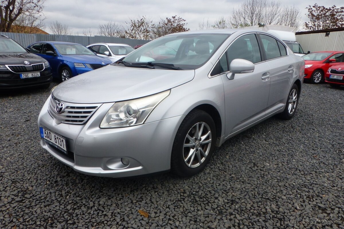 Toyota Avensis 2.0D,93kw,sedan,ČR,2011