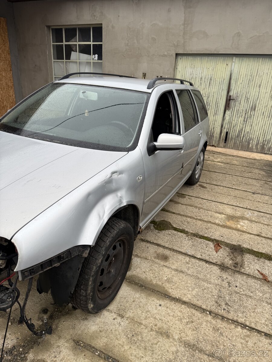 Vw golf iv variant 1.9 tdi 74kw automat veškeré ND