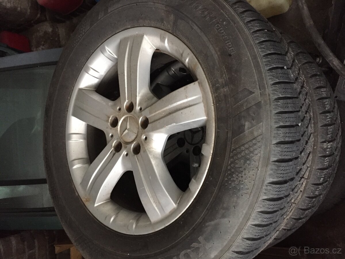 Mercedes Gl ML al kola+pneu265/60R18