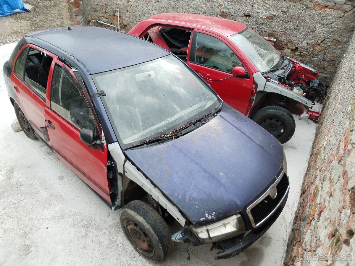 Skoda fabia 1 Veškeré díly