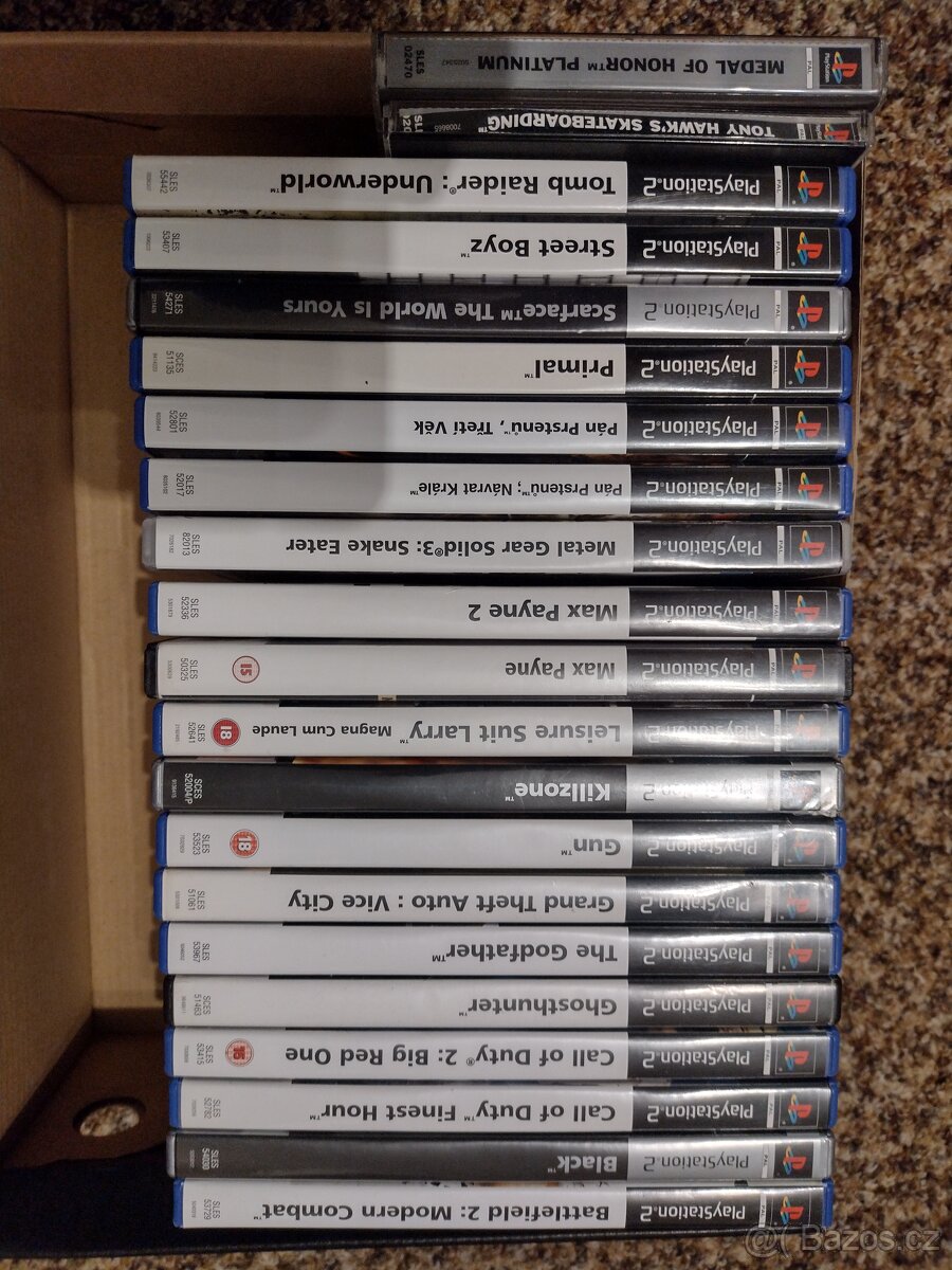 Ruším sbírku - hry PS1 a PS2