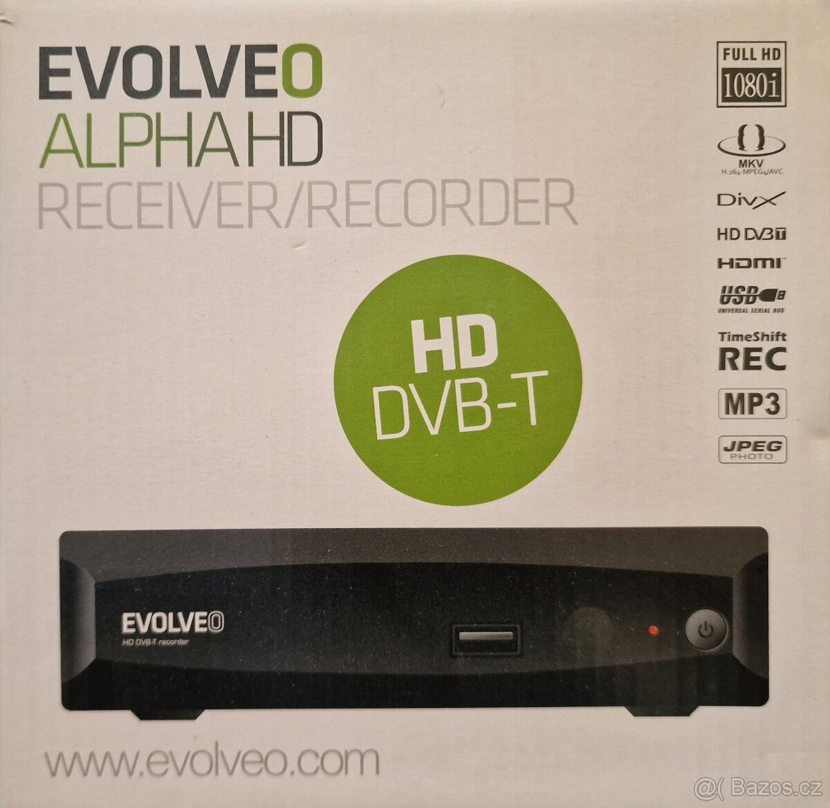 Evolveo Alpha HD DT-3050HD rekordér