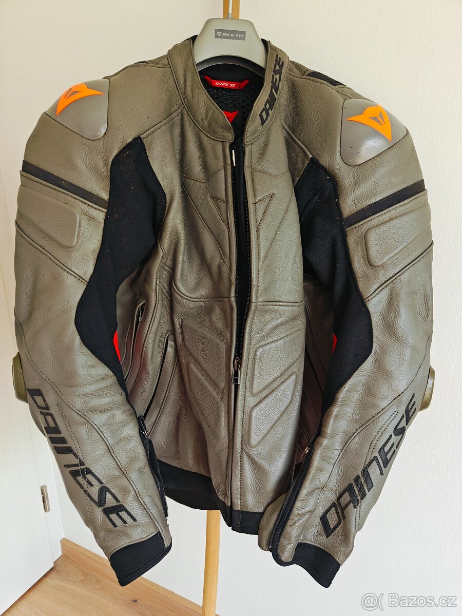 Kožená bunda Dainese Super Speed vel 52