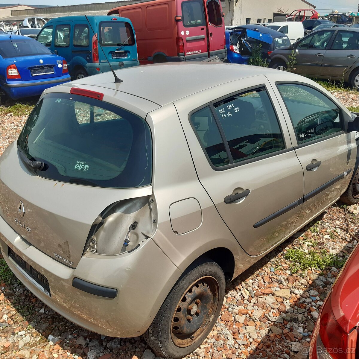 Renault Clio III HB 1.2 16V turbo 76 kW D4F786 , r.v..2009