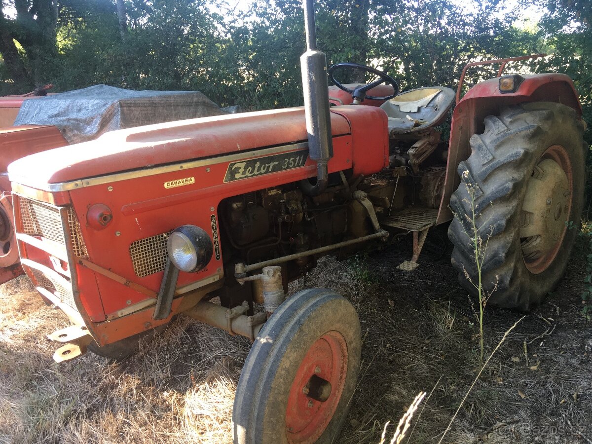 Zetor 3511 kompletně původní lak