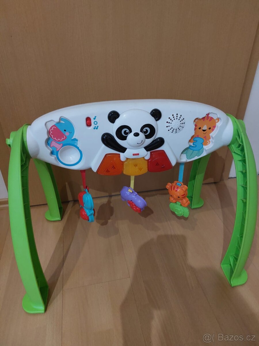 hrací hrazdička, stolek. Fisher Price