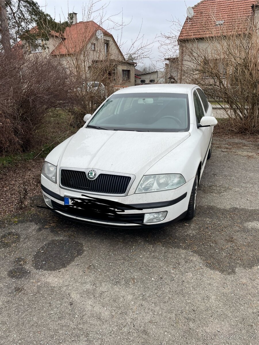 Havarovaná Š. Octavia 1.9 TDI