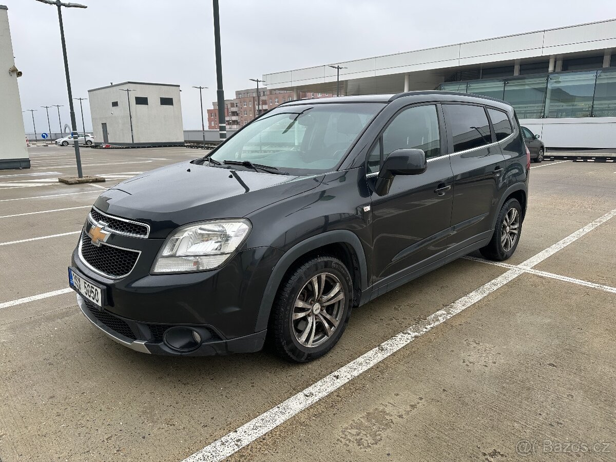 Chevrolet Orlando 2.0 VCDi 120kw, ČR, 7 míst, AUTOMAT