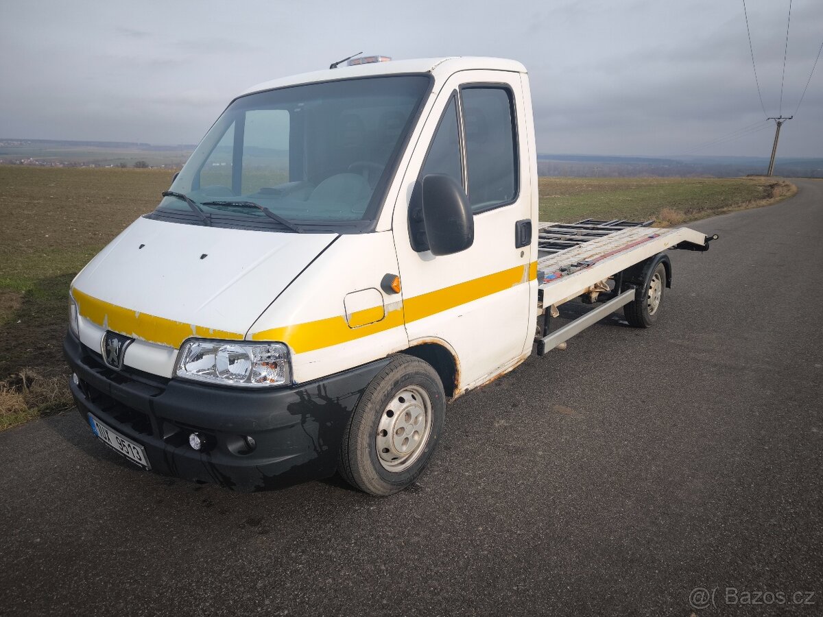 odtahovka peugeot boxer 2,8hdi 92kw