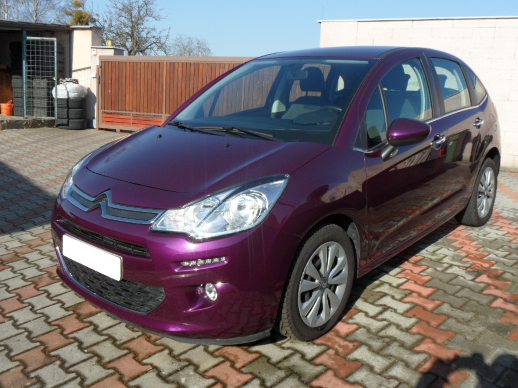 Citroen C3 1.2 PureTech,1.maj,zak. v ČR,najeto 69000km