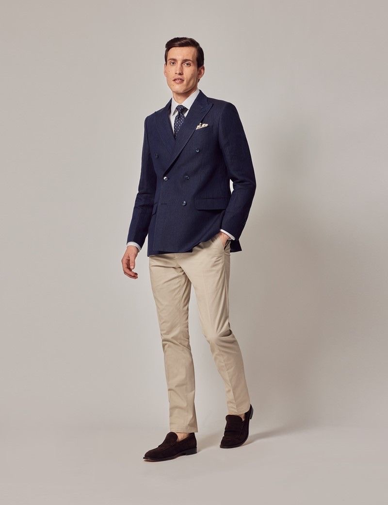 Hawes&Curtis pánské sako/blazer (NAVY BLUE,vel. 38R,M) NOVÉ