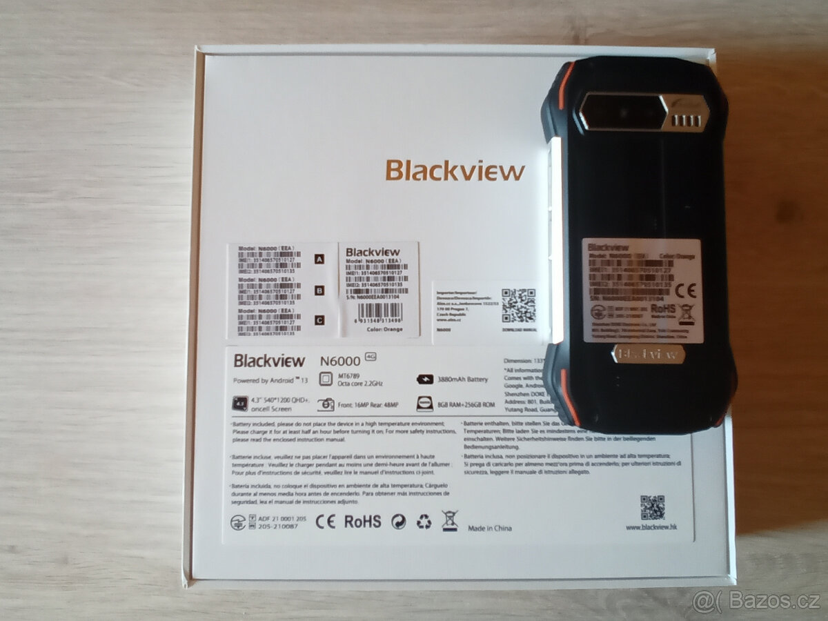 Prodám odolný Blackview N6000 8GB/256GB (záruka)