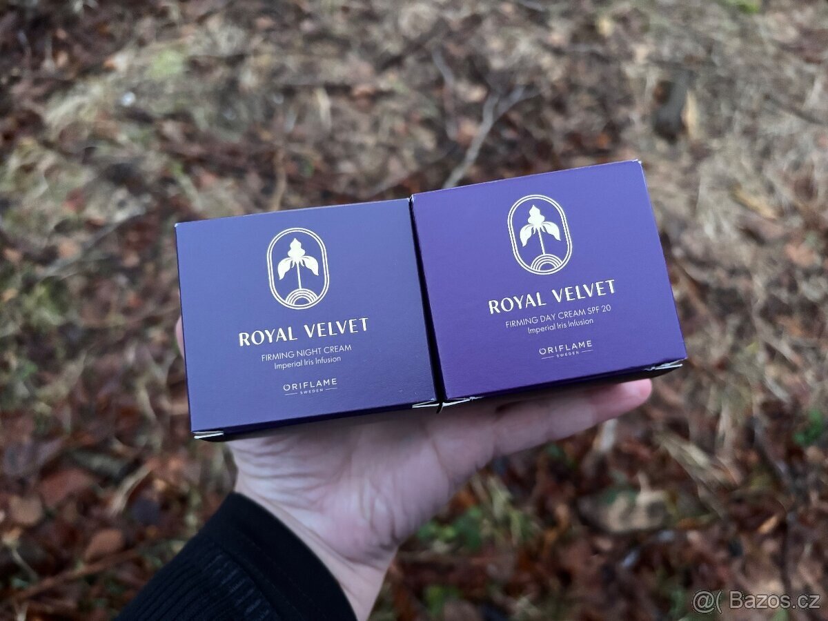 DENNÍ A NOČNÍ PLEŤOVÝ KREM ROYAL VELVET ORIFLAME