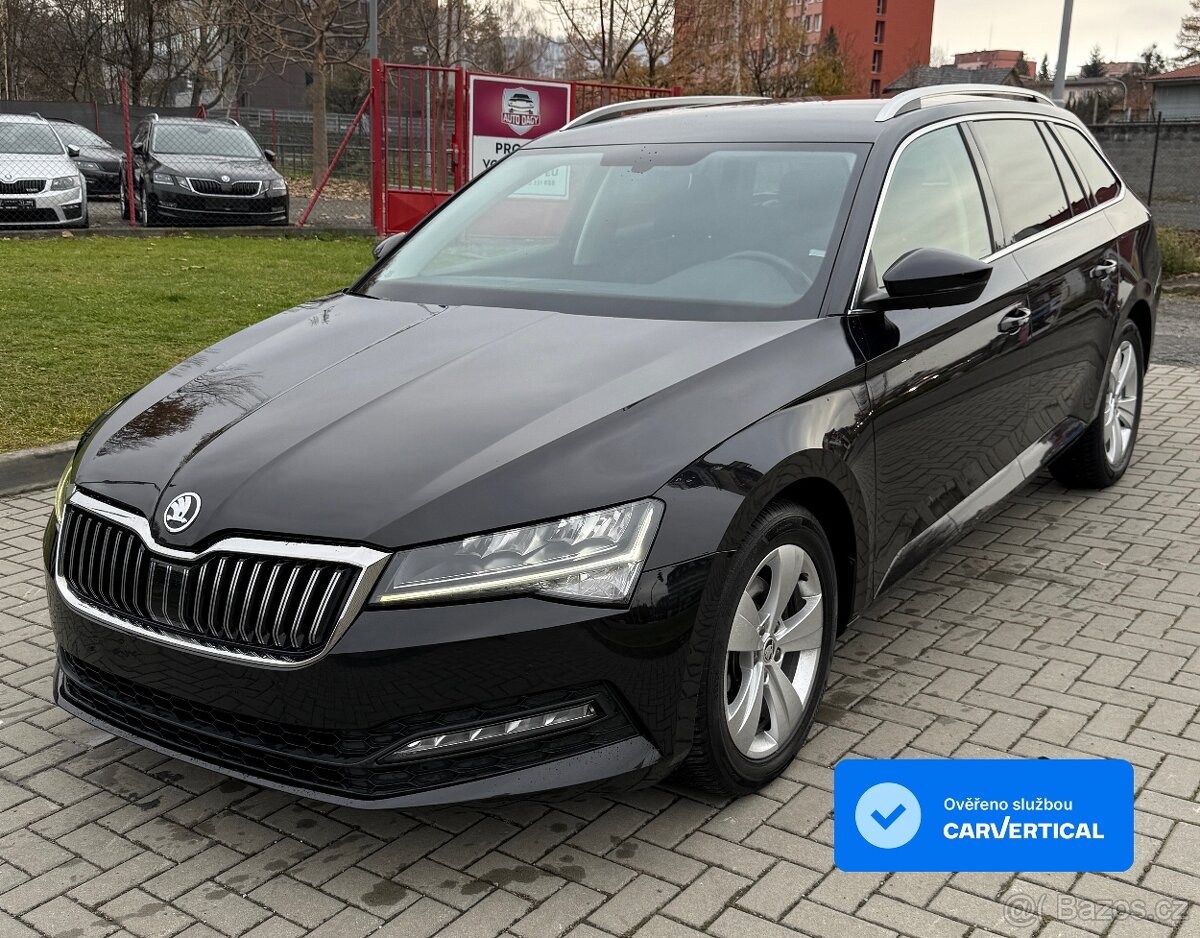 Škoda Superb kombi 1.6TDI 88kw—DSG—2020–STYLE—1.majitel—