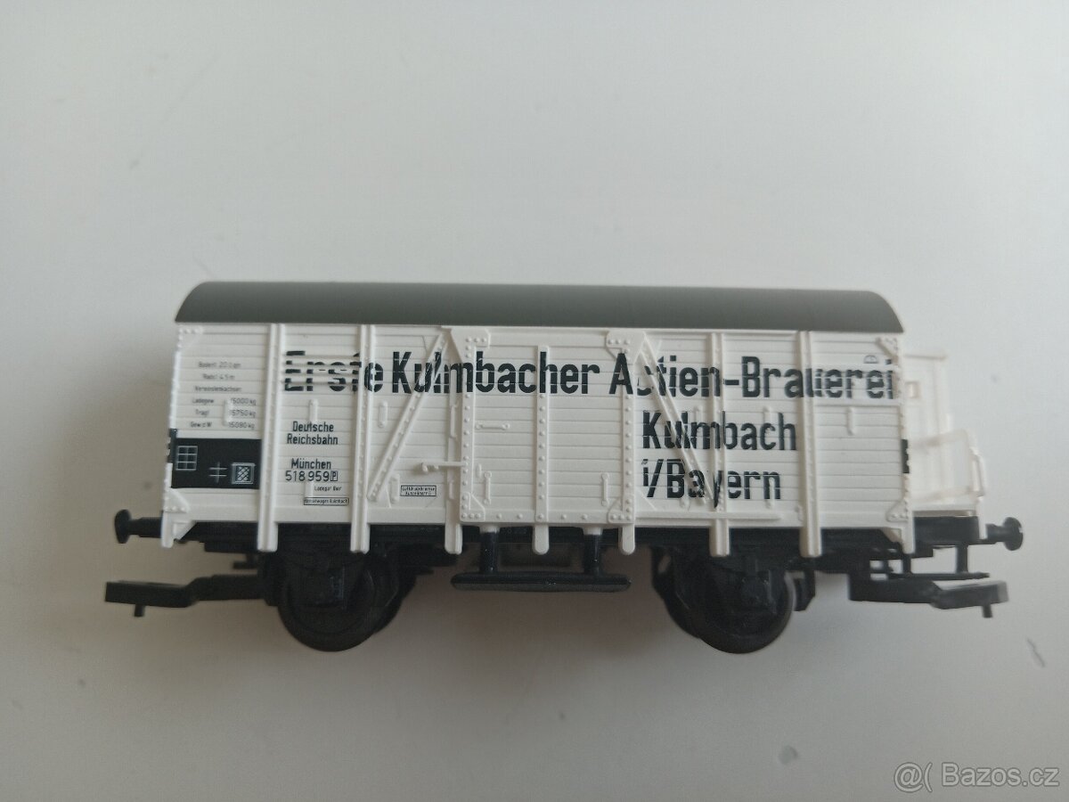 TT, dvouosý nákladní vůz - pivovar Kulmbach, býv. DR, Tillig