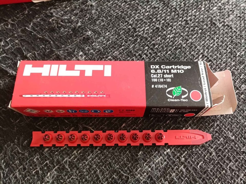 HILTI hřeby + patrony