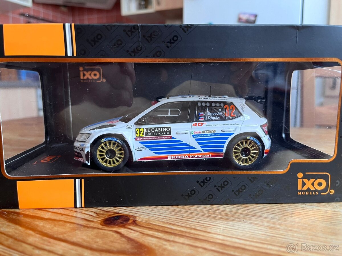 Škoda R5 Monte Carlo 1:24 Ixo