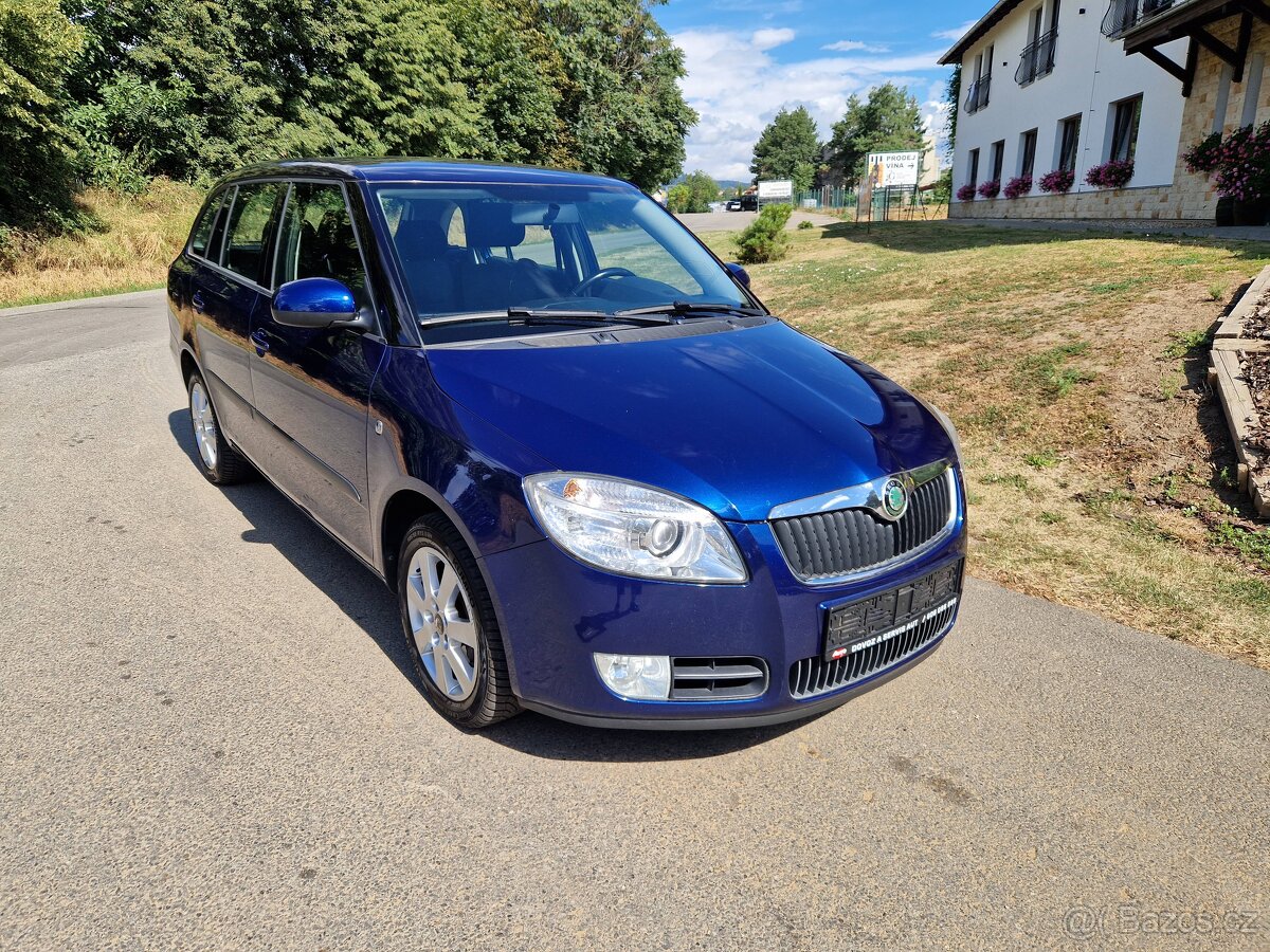 Škoda Fabia 2 combi 1,4 16V 63 KW, digi.klima, vyhř. sed