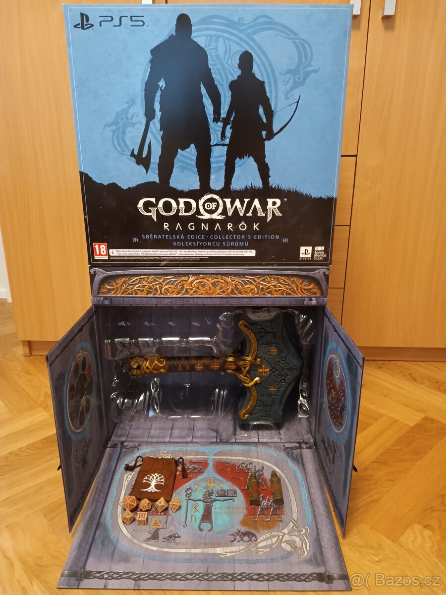 God of War Ragnarok Collector's Edition PS5 PS4 bez hry