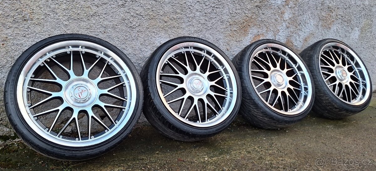 Alu kola R19 5x112 a 5x120 Keskin KT4 + letní235/35/19 Kumho