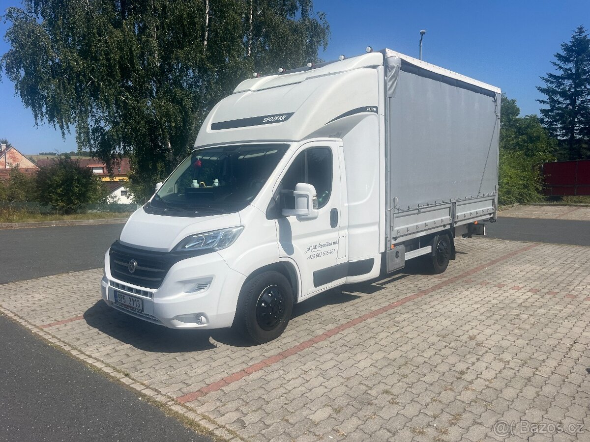 Fiat Ducato plachta TwinCab