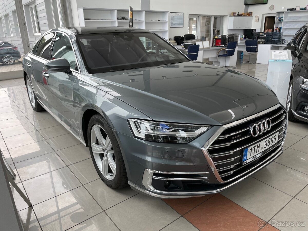 Audi A8 55TFSI 250kW Tiptronic Quattro MATRIX TAŽNÉ SERVO