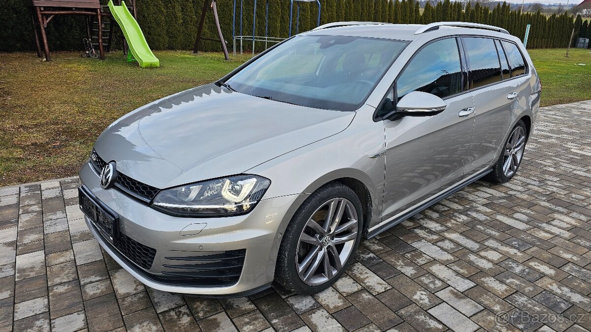 VW GOLF 7 COMBI GTD 2.0 TDI 135 KW XENONY TAŽNÉ ZAŘÍZENÍ